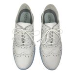 Cole Haan Zerogrand Wingtip Leather Oxford Shoes Lace Up Blue Size 8B Photo 4