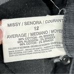 Gloria Vanderbilt Gray corduroy size 12 missy Pants Photo 2