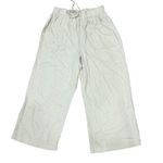 Ci Sono 👖  Linen Blend Wide Leg Capri Pants – Khaki – Women’s Medium 🌿 Photo 2