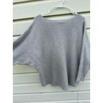 Sioni Style Dolman 3/4 Sleeve Knit Sweater Ribbed Gray Pullover Top Size XLarge Photo 2