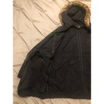 a.n.a black jacket with hood and flux fur size m Size M Photo 4