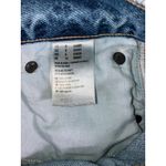 American Eagle  Girlfriend Jeans Women 8‎ Short High Rise Distressed Thrashed Photo 9