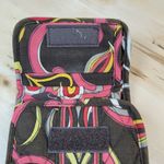 Vera Bradley Punicci Tri-Fold Wallet Womens 5" Quilted Fabric Retro Floral Soft Photo 11