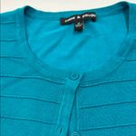 Cable & Gauge  Turquoise Cardigan Photo 2