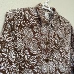 Jones New York  Sport Brown Floral Jacket Photo 1