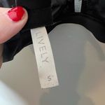 Lively Black & Pink Bralette light weight abstract pattern strappy size small Photo 4