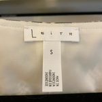 Leith Smocked Waist Long Sleeve Mini Dress, Python Print/Gray, Size S, NWT Photo 5