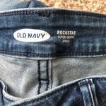 Old Navy Dark Wash Ripped Jeans Photo 1