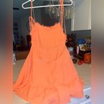 For Love & Lemons FLOWER SCALLOPED OPEN BACK DRESS. Photo 2