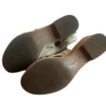 Clarks Giselle Cove Beige Floral Sandals Slingback Neutral Cork Wedges Size 11 Photo 13