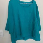 Habitat  large blue blouse Photo 3