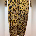 Roberto Cavalli Class Y2K Leopard Jaguar Skin Print Bodycon Midi Dress Size 6 Photo 11