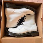 Dr. Martens Brand New 1460 W Boots – White Smooth Leather Photo 1