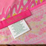 Lilly Pulitzer  be the sunshine pink cotton scarf NWOT Photo 4