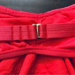 Xhilaration Target Women's Ruffle Pleat Bandeau Bikini Swim Top - Hot Pink | M Photo 4