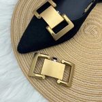 Nine West π Metallic buckle for heels detachable shoe decoration lot of 2 Photo 5