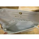 Real Fur Purse Deerskin Crossbody Shoulder Bag White Photo 3