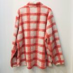 Andrée Boutique Buffalo pink white Sherpa jacket sz 2X Photo 3