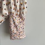 Free People  Floral Print Blouse Long Sleeve Top Photo 7