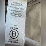 Athleta  skyline skort paper bag waist light gray size 16T Photo 6