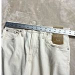 Madewell  Mid-Rise Perfect Vintage Jeans Women's 27 Cream Tapered Mom NWT Photo 8