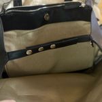 Nine West Dark Gray Pleather Tote Bag Photo 2