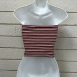 Brandy Melville  Jenny Striped Multicolor tube top one Photo 2