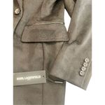 Karl Lagerfeld Black Wool coat size L Photo 9