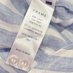 frame denim FRAME STRIPED BLUE WHITE LONG LINEN DRESS XXS Photo 9