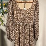 Bagatelle Beautiful  tiered maxi ruffle dress floral scoop neck boho western NWT Photo 8