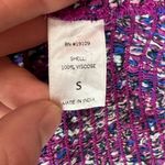 Nanette Lepore  Womens Suzie Smocked Floral Paisley Crop Top Ruffle Size S Small Photo 4