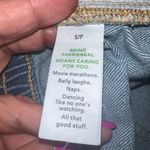 Aerie  Blue‎ Jean Shorts Distressed Cut-Off Style Photo 3