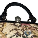 Vintage Carpetbag Handbag Needlepoint Tapestry by Jaclyn USA Photo 7