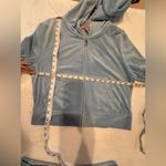 Juicy Couture Sky Blue Velour Set tracksuit size large Photo 3