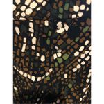 Notations retro geometric pattern mid knee length skirt size MP Photo 7