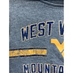 Knights Apparel West Virginia Mountaineers Cowl Neck Hoodie Gray Medium Size undefined Photo 2