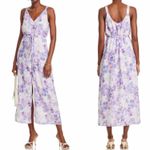 Bella Dahl  Linen Printed Button Front Cami Dress Size Small Photo 6