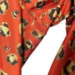 Carbon 38 Womens Printed High Rise 7/8 Legging Orange Animal Camo Size Small Photo 7