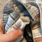 American Eagle  Mom Shorts Striped‎ High Waisted Tie Belt Womens Casual Photo 3