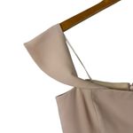 Jay Godfrey Downie Gown Midi Dress Nude Pink Off Shoulder Stretch Size 2 Photo 8