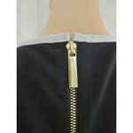 Calvin Klein  Black Sheath Dress With White Piping Sleeveless Sz 6 Lined Photo 6