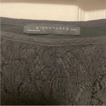 Signature 8  Lace Skirt Small Black Side Zip Pencil style Retro Vintage Flapper Photo 4