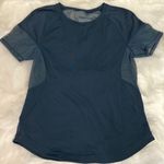 Lululemon Blueish Green Sheer top size 4 C34 Photo 0
