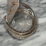 Topshop  Freedom Mixed Metal Large Hoop Earrings New Gold & Silver Photo 2