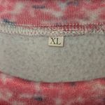 Pink Leopard Print Women's Sweater Crewneck Western Somebody's Problem Size XL Photo 3