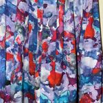 Theory  multicolor Sleeveless Silk Blend  Blouse‎ Top Size small Photo 3