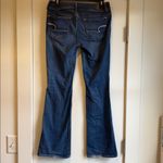 American Eagle  | “Kick Boot” Super Stretch Jeans Size 8 Slight Flare Photo 6