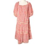 Cleobella  Violet Midi Dress Blossom 100% Organic Cotton Size Small boho summer Photo 1