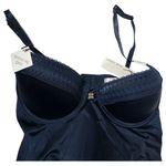 Nicole Miller  Blue Sexy Lingerie One Piece Bodysuit Lace Small NEW with Tags Photo 5