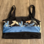 Nani Floral Color Block‎ Bathing suit Top Women's Size M Size M Photo 0